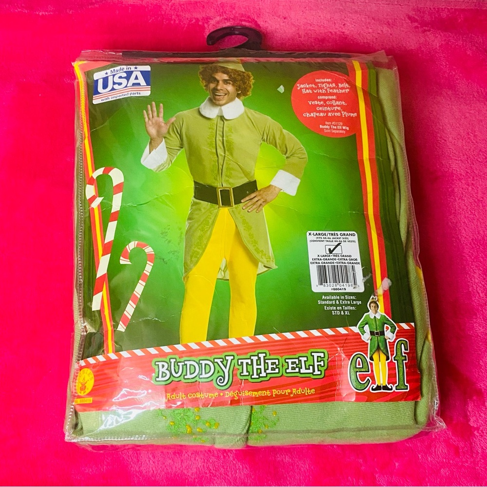 Buddy The Elf Adult Costume XL